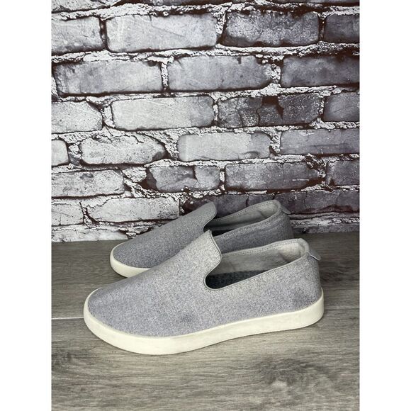 Allbirds Wool Loungers Slip On Comfort Shoes Dapple Gray Fabric Men 9M US/42EU - Picture 1 of 16